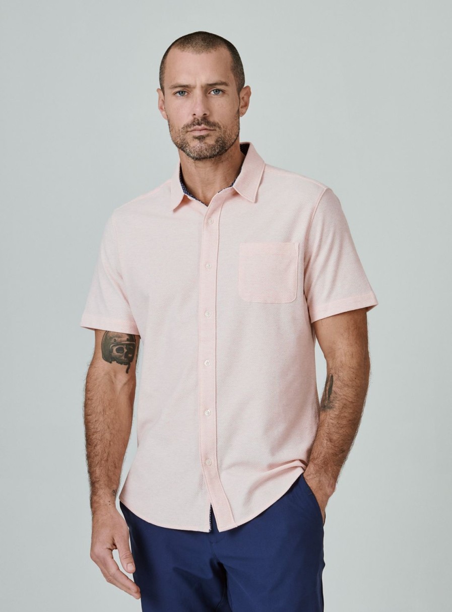 Men 7 Diamonds Short Sleeve | Cabbo Short Sleeve Shirt