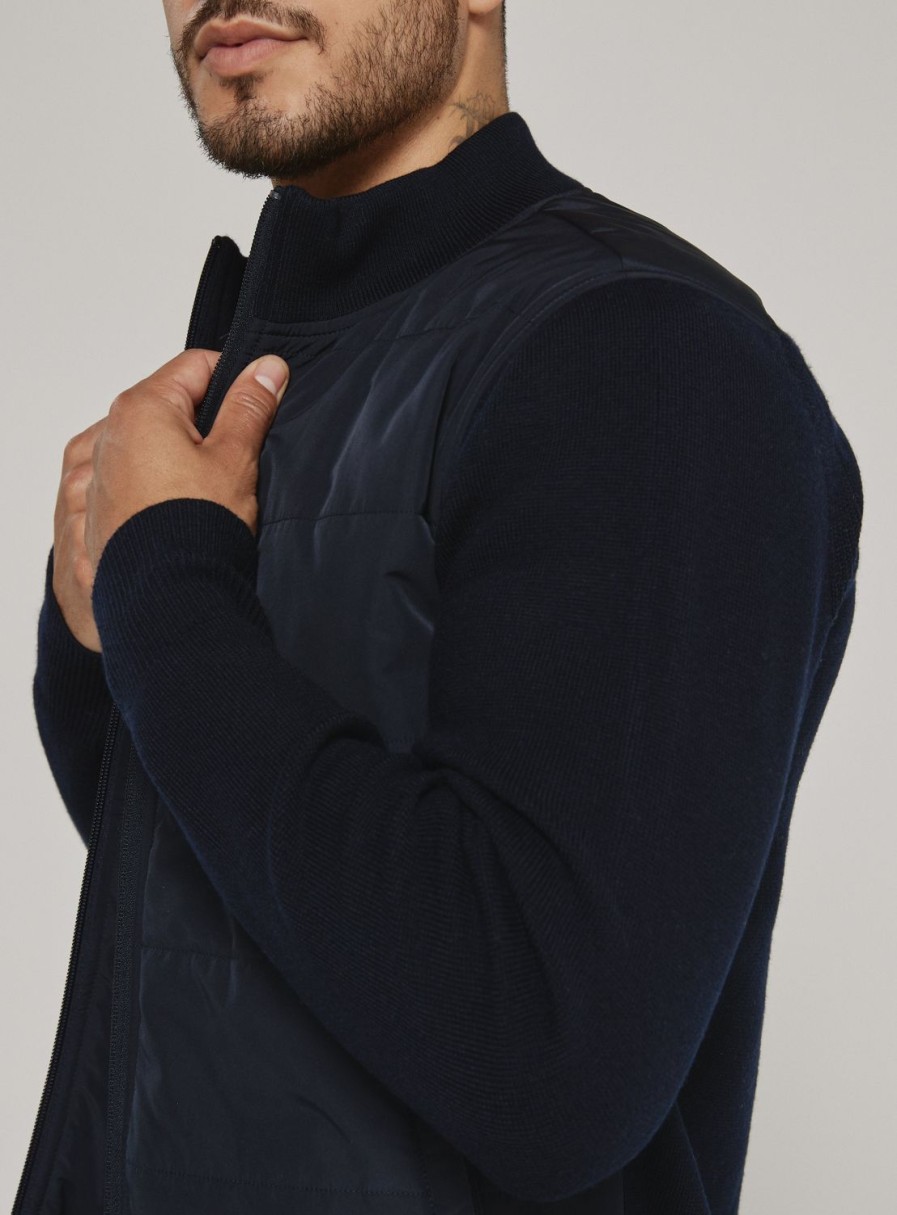 Men 7 Diamonds Sweaters | Altitude Full Zip Sweater