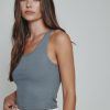 Women 7 Diamonds Tank | Core Ribbed Crop Tank