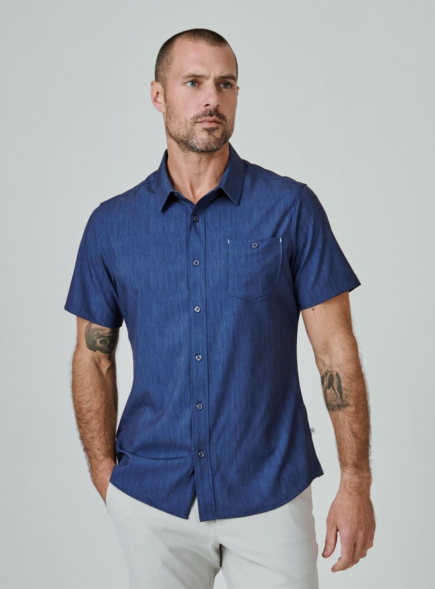 Men 7 Diamonds Short Sleeve | Pisco Short Sleeve Shirt