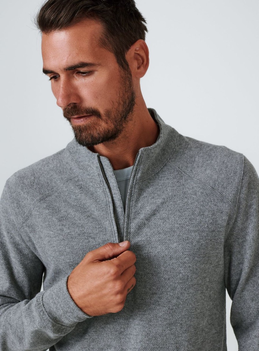 Men 7 Diamonds Pullovers | Generation Twill Quarter Zip Pullover