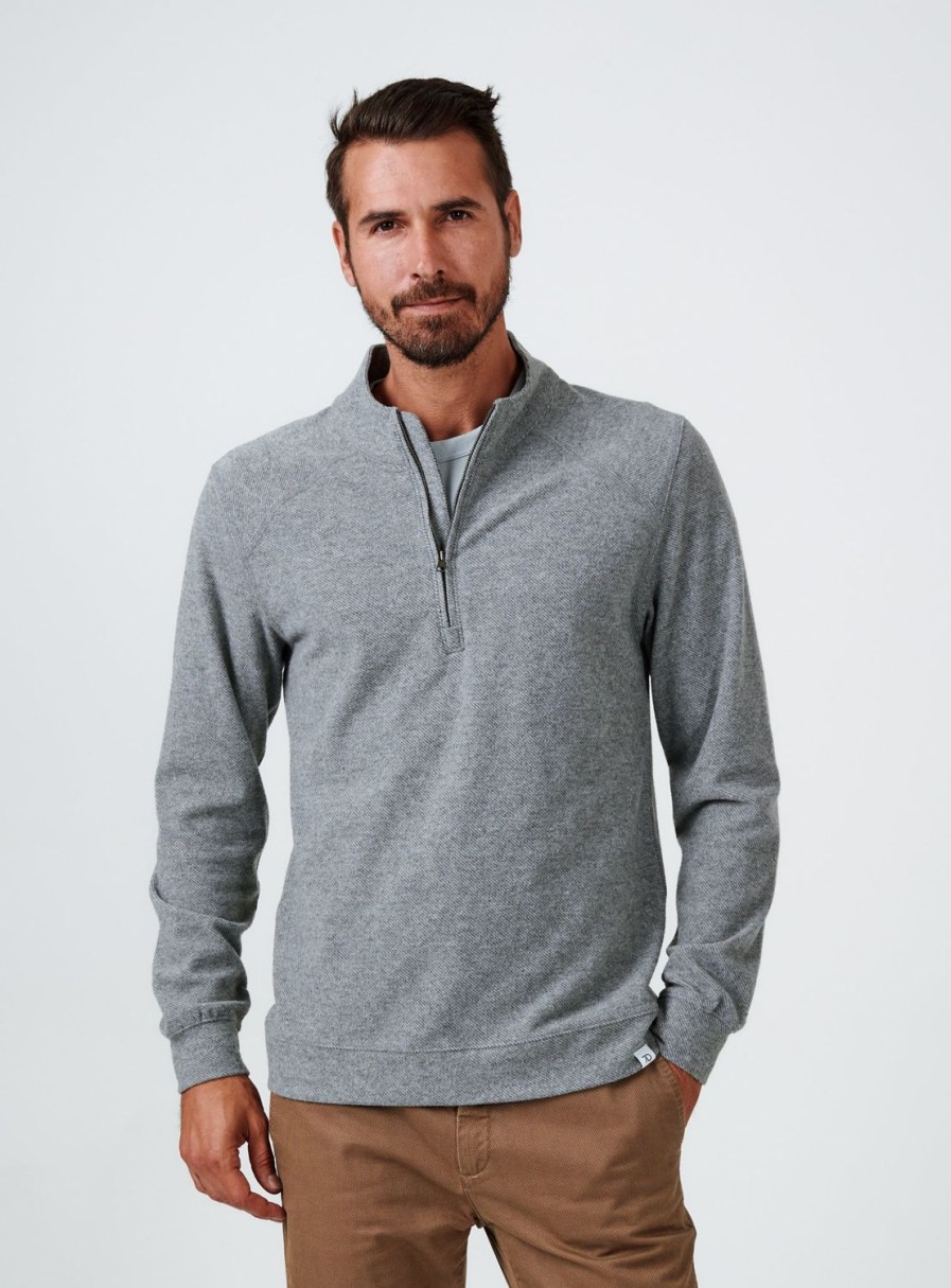 Men 7 Diamonds Pullovers | Generation Twill Quarter Zip Pullover