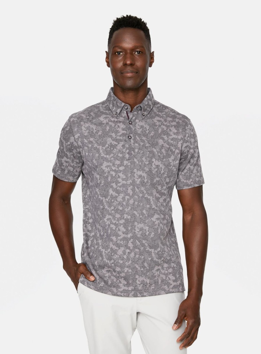 Men 7 Diamonds Polos | Dance Floor Pima Polo