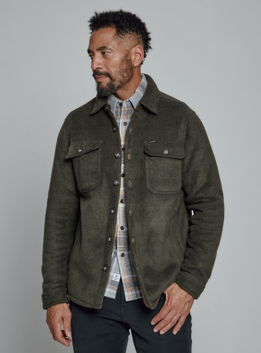 Men 7 Diamonds Jackets | Generation Sherpa Shacket