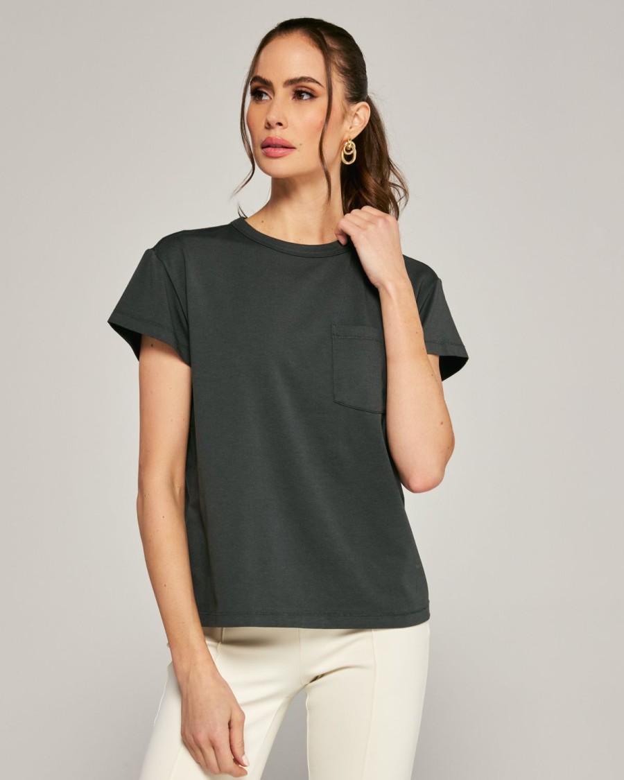 Women 7 Diamonds Short Sleeve | Relaxed Pocket Tee