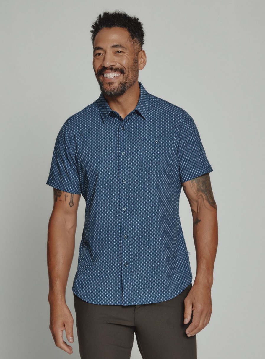 Men 7 Diamonds Short Sleeve | Weston Short Sleeve Shirt