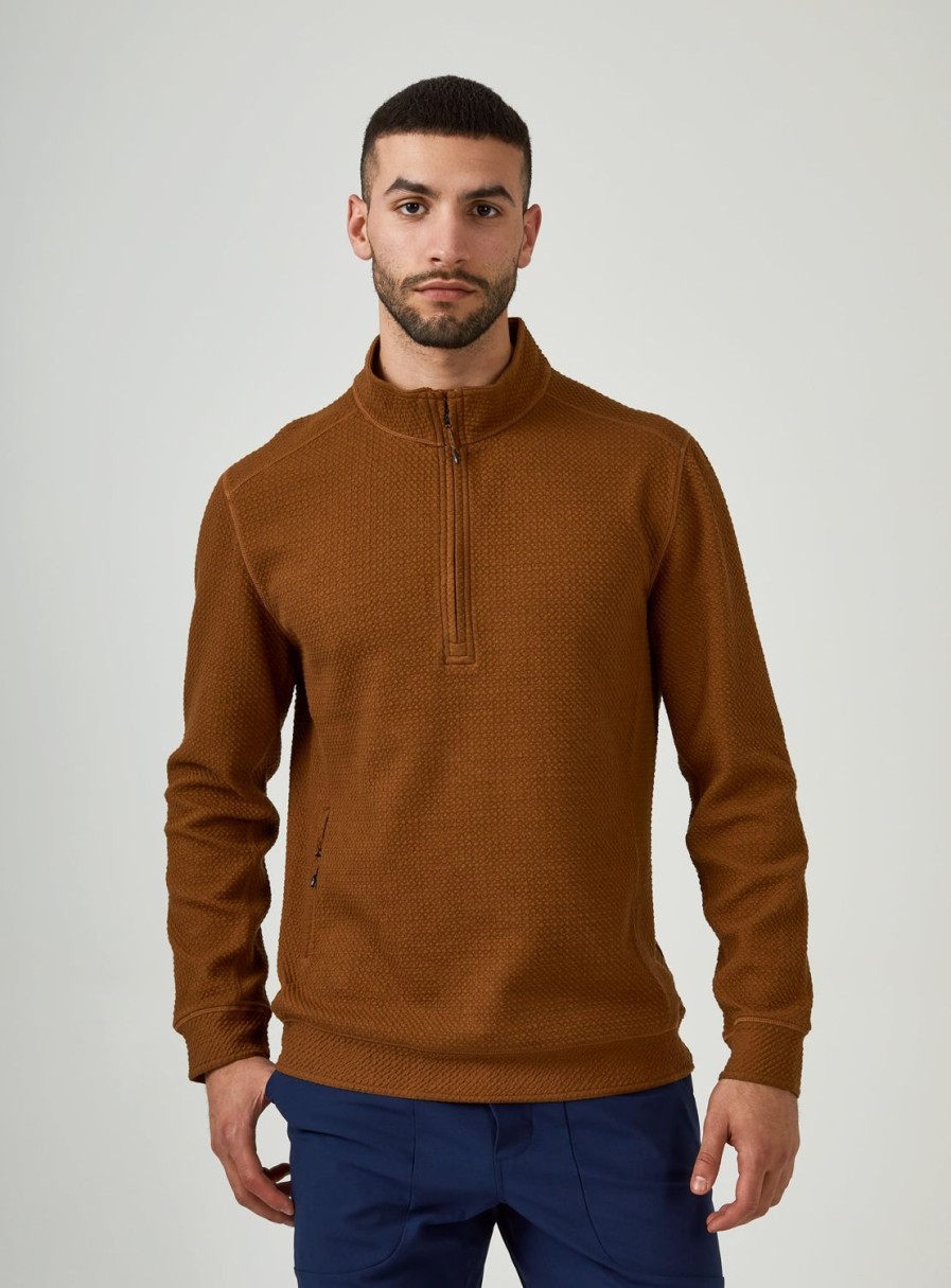 Men 7 Diamonds Pullovers | Restoration Quarter Zip Pullover