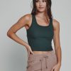 Women 7 Diamonds Tank | Core Ribbed Crop Tank