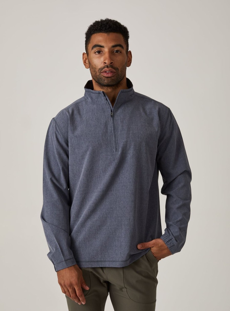 Men 7 Diamonds Pullovers | Oxygenate Quarter-Zip Pullover