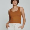 Women 7 Diamonds Tank | Core Ribbed Crop Tank