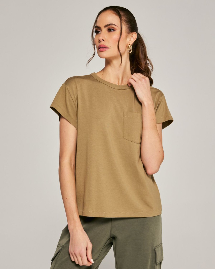 Women 7 Diamonds Short Sleeve | Relaxed Pocket Tee