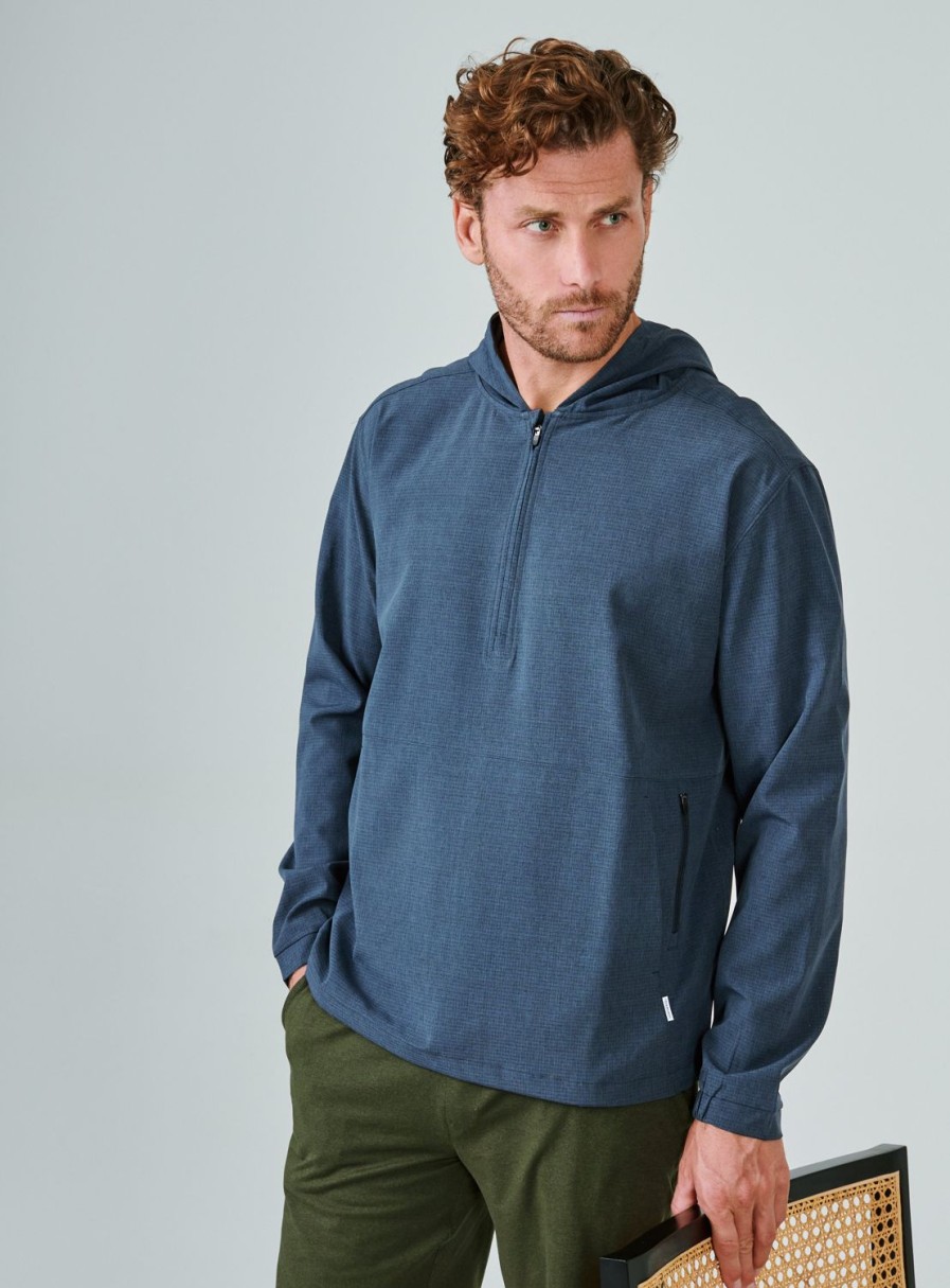 Men 7 Diamonds Hoodies | Oxygenate Quarter-Zip Hoodie