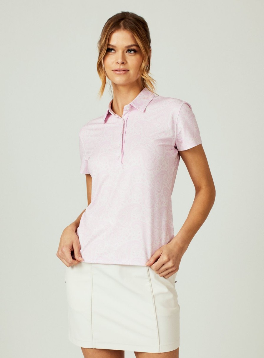 Women 7 Diamonds Short Sleeve | Buena Polo