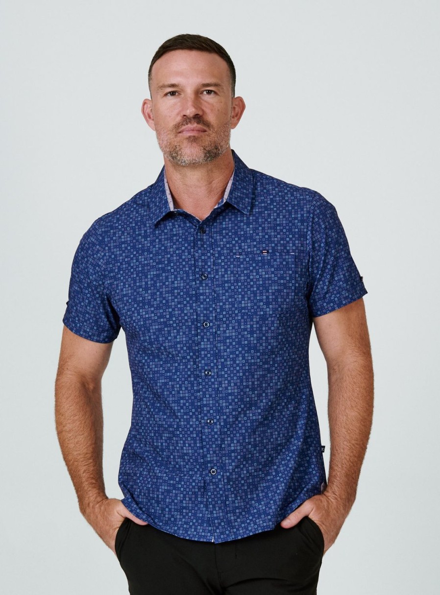 Men 7 Diamonds Short Sleeve | Fancy Like Short Sleeve Shirt