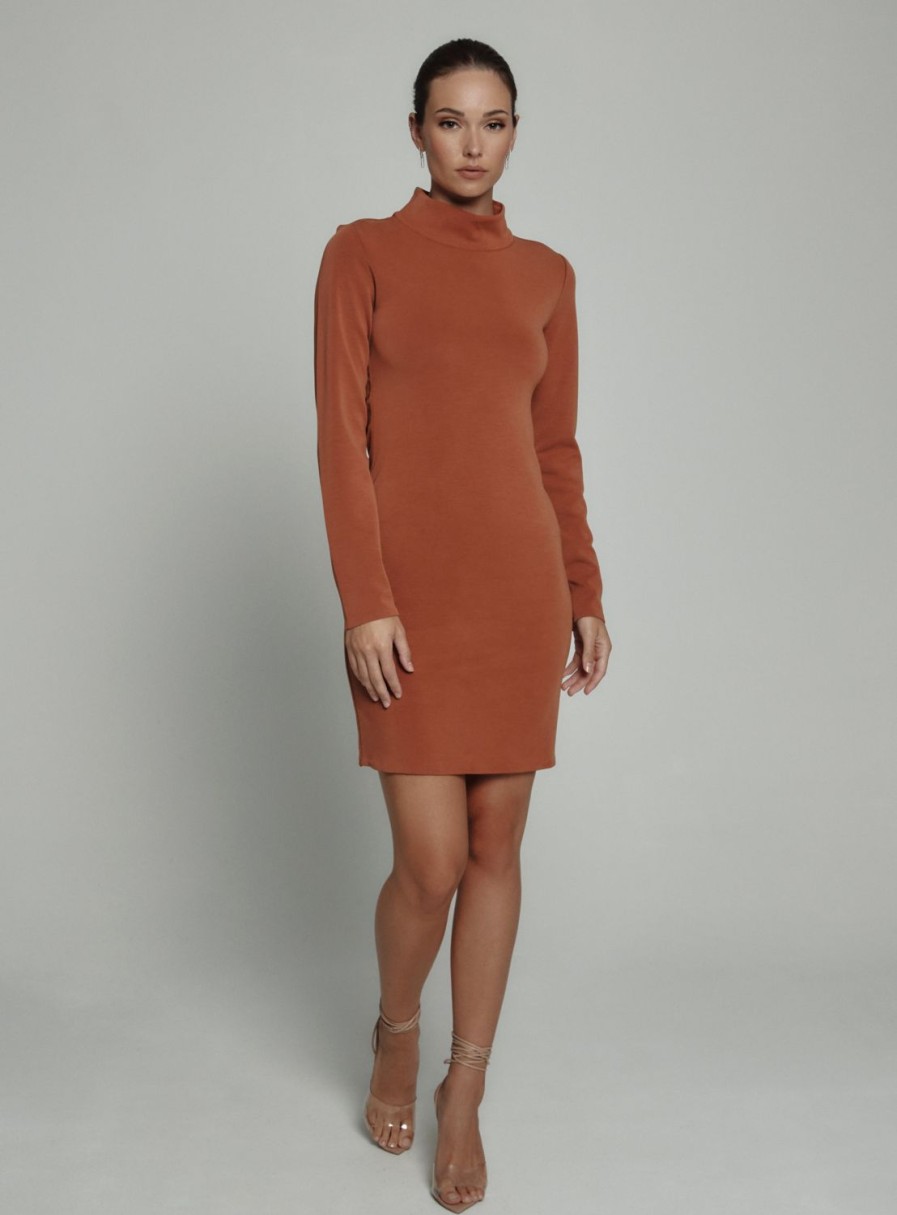 Women 7 Diamonds Mini | Rev Turtleneck Dress