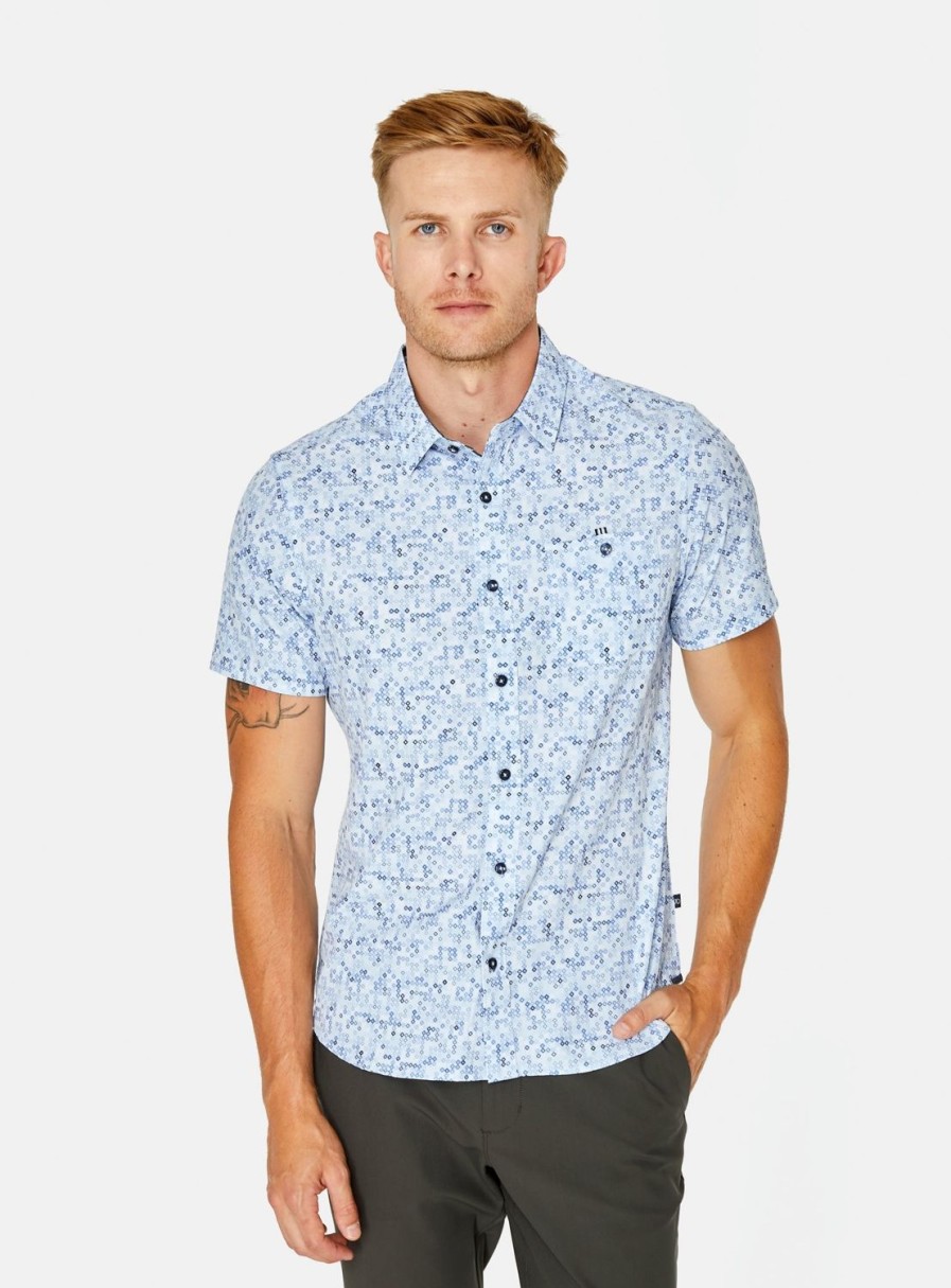 Men 7 Diamonds Short Sleeve | Framework Short Sleeve Shirt