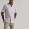 Men 7 Diamonds Short Sleeve | Ricco Camp Shirt