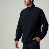 Men 7 Diamonds Pullovers | Oxygenate Solid Quarter-Zip Pullover