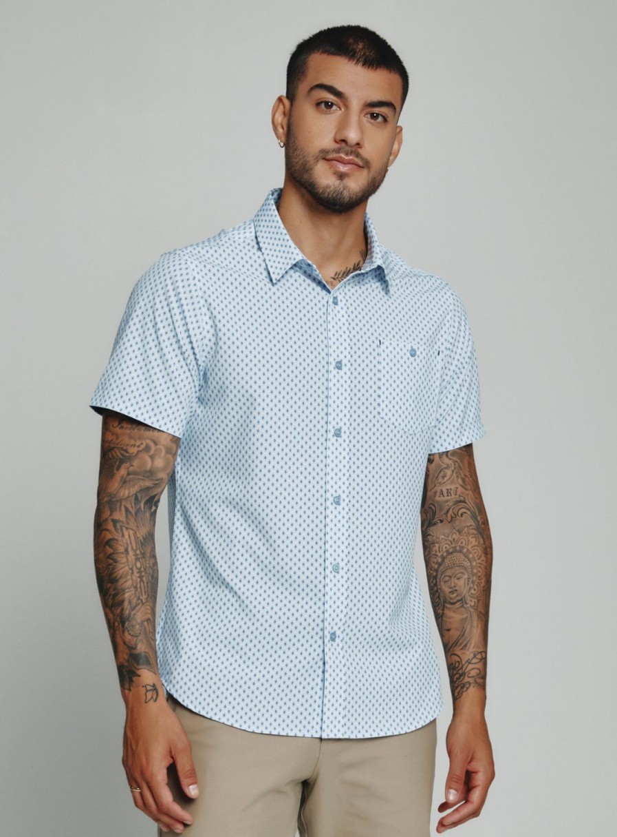 Men 7 Diamonds Short Sleeve | Weston Short Sleeve Shirt