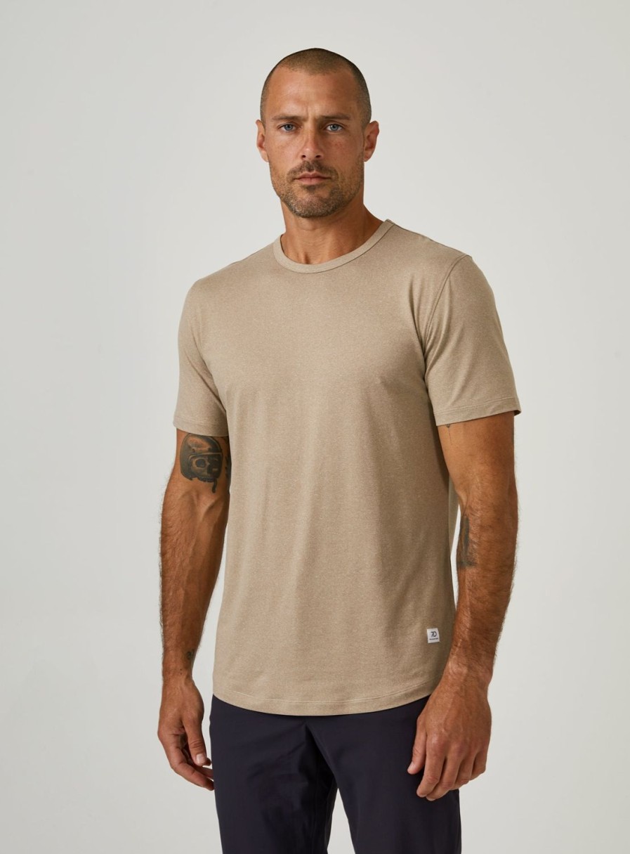 Men 7 Diamonds Tees & Henleys | Core Curved Hem Tee