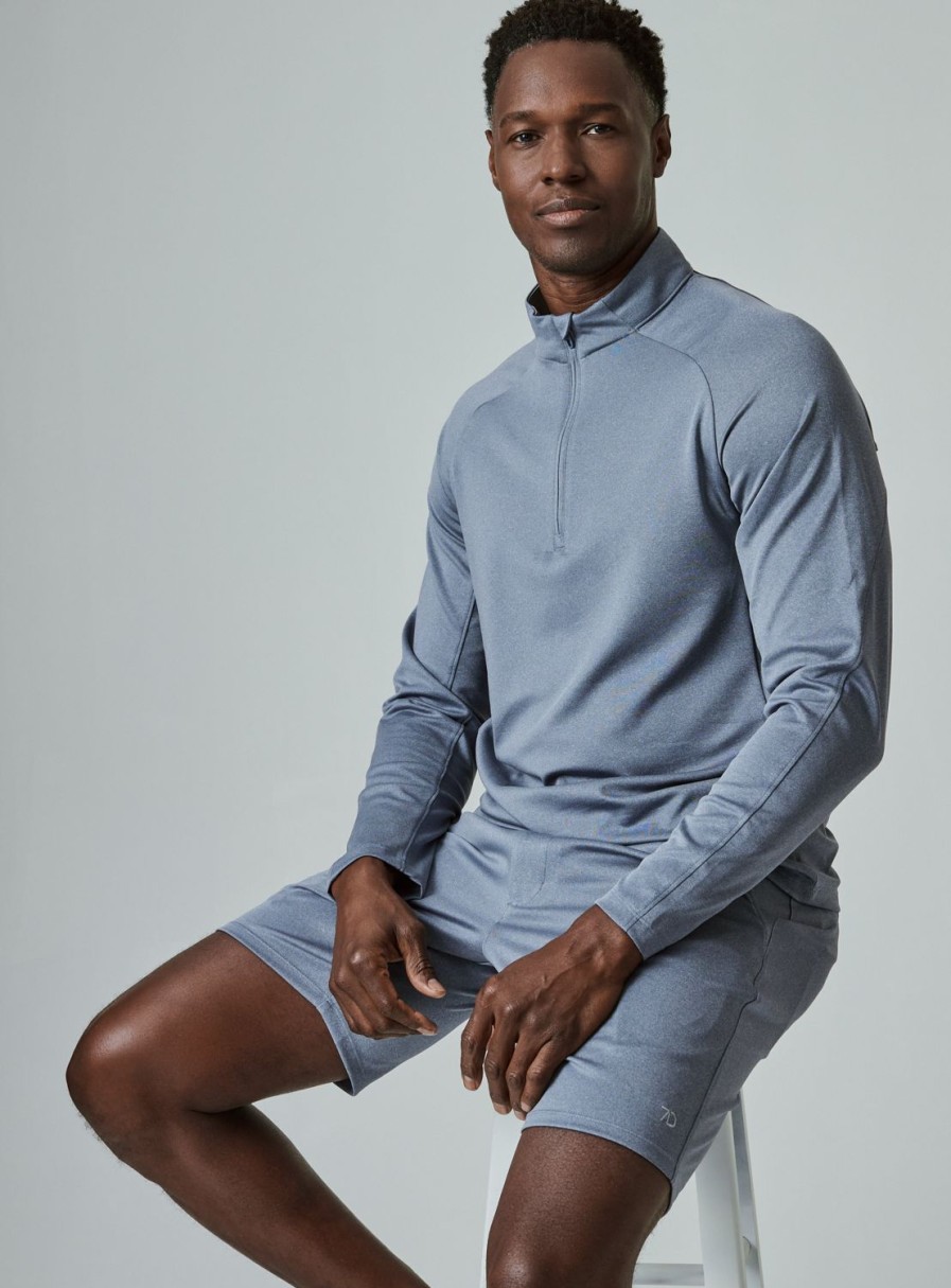 Men 7 Diamonds Pullovers | A Game Quarter Zip Pullover