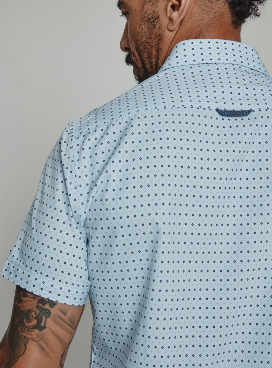 Men 7 Diamonds Short Sleeve | Medina Short Sleeve Shirt