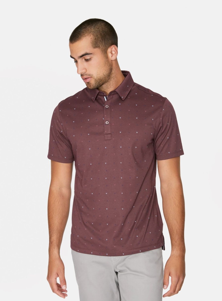 Men 7 Diamonds Polos | Spence Pima Polo