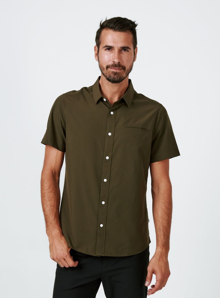 Men 7 Diamonds Short Sleeve | Grant Short Sleeve Shirt