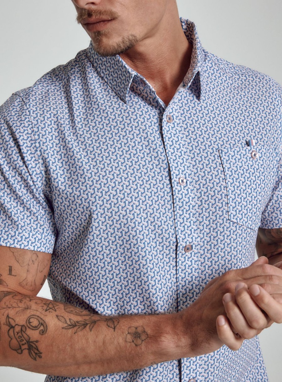 Men 7 Diamonds Short Sleeve | Maddox Short Sleeve Shirt