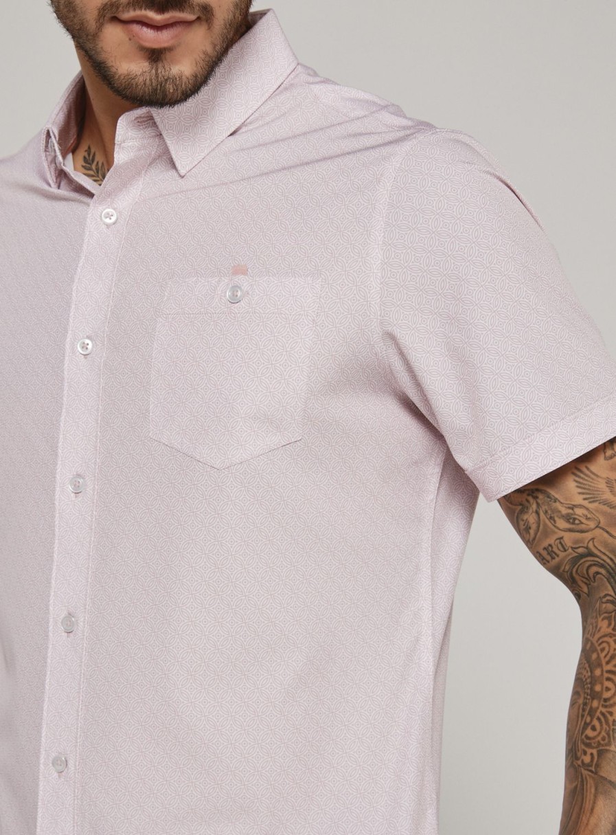 Men 7 Diamonds Short Sleeve | Leven Short Sleeve Shirt