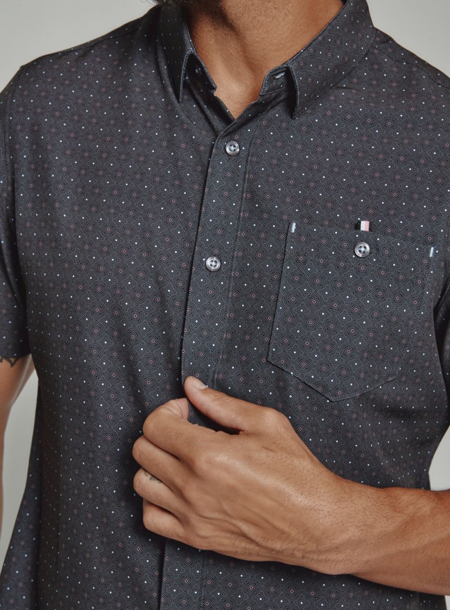 Men 7 Diamonds Short Sleeve | Prescott Short Sleeve Shirt