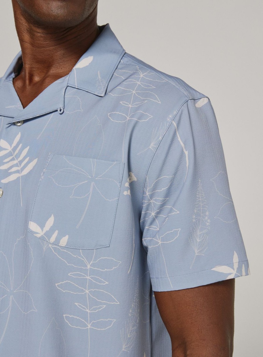 Men 7 Diamonds Short Sleeve | Ciro Camp Shirt