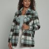 Women 7 Diamonds Jackets | Addie Plaid Shacket