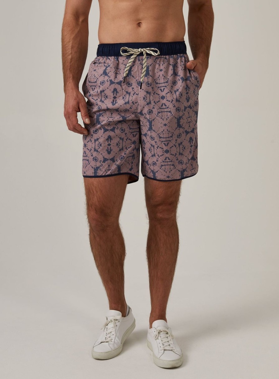 Men 7 Diamonds Shorts | Printed Core Active 8" Short