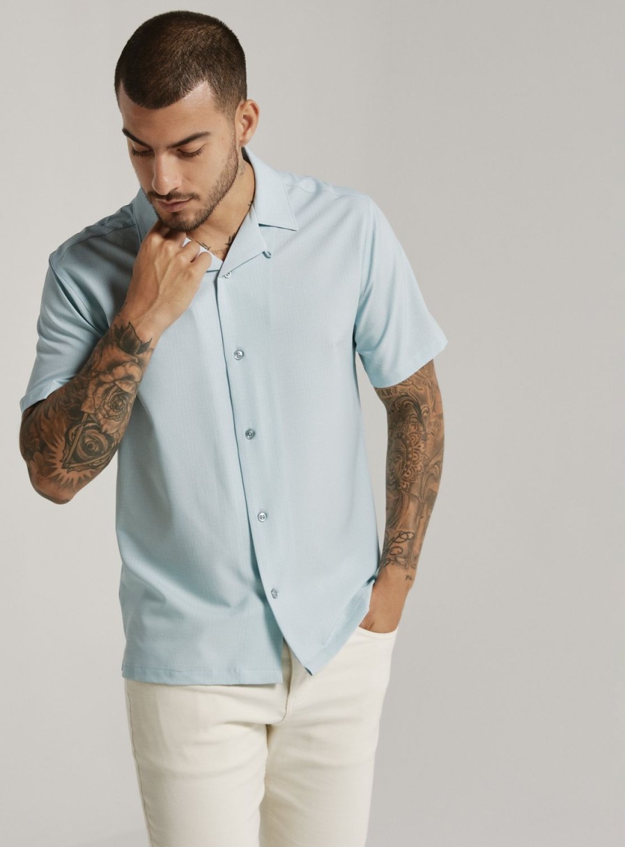 Men 7 Diamonds Short Sleeve | Paulo Camp Shirt