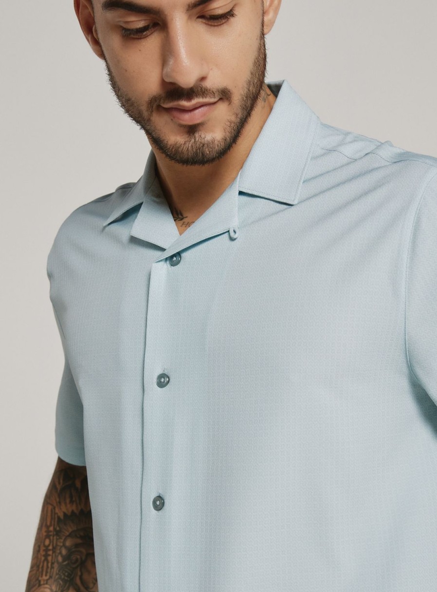 Men 7 Diamonds Short Sleeve | Paulo Camp Shirt