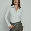 Women 7 Diamonds Long Sleeve | Luxe Blouse