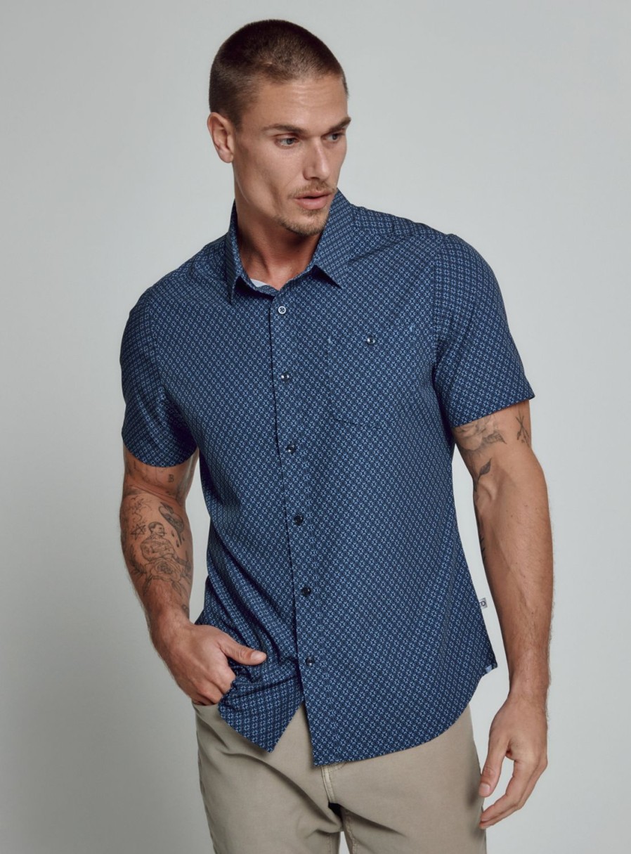 Men 7 Diamonds Short Sleeve | Alonzo Short Sleeve Shirt