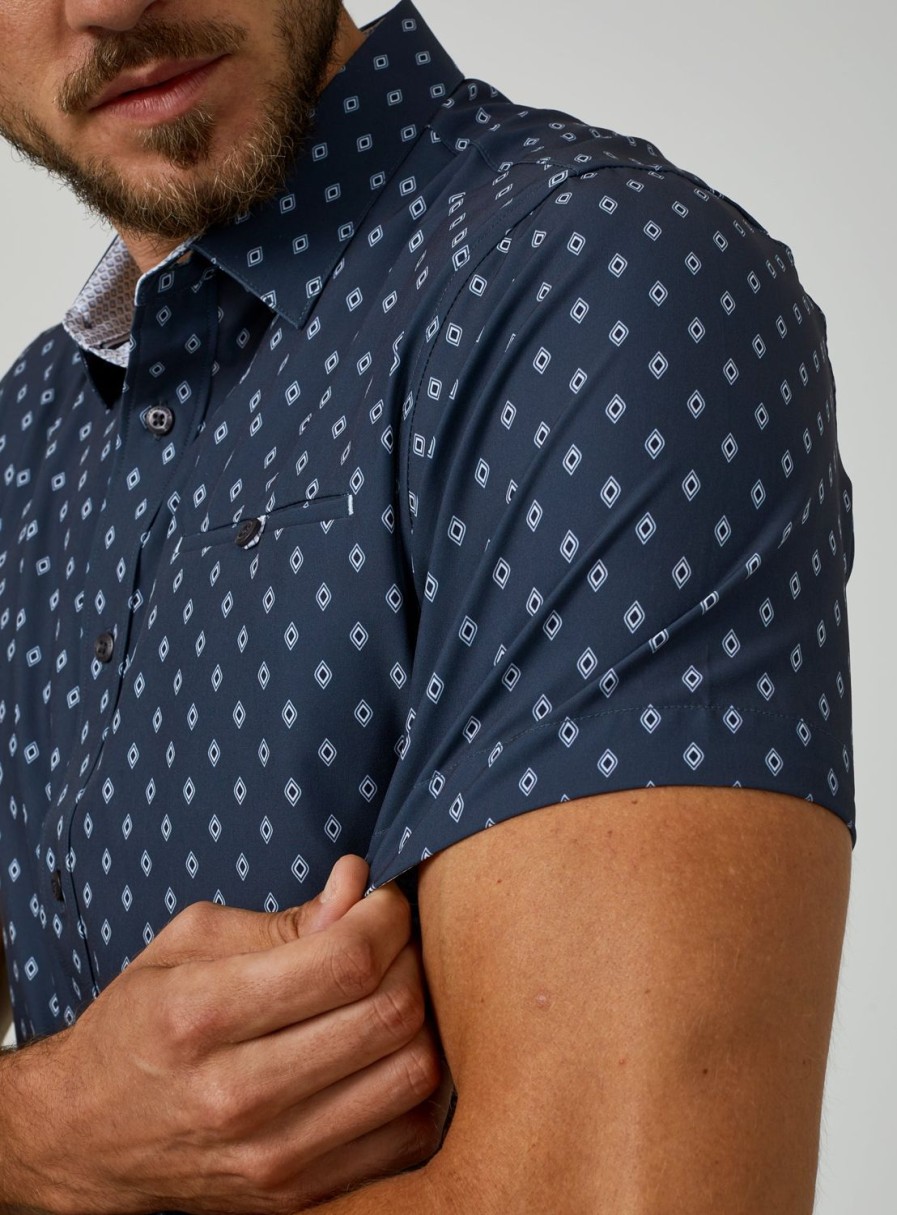 Men 7 Diamonds Short Sleeve | Odyssey Short Sleeve Shirt