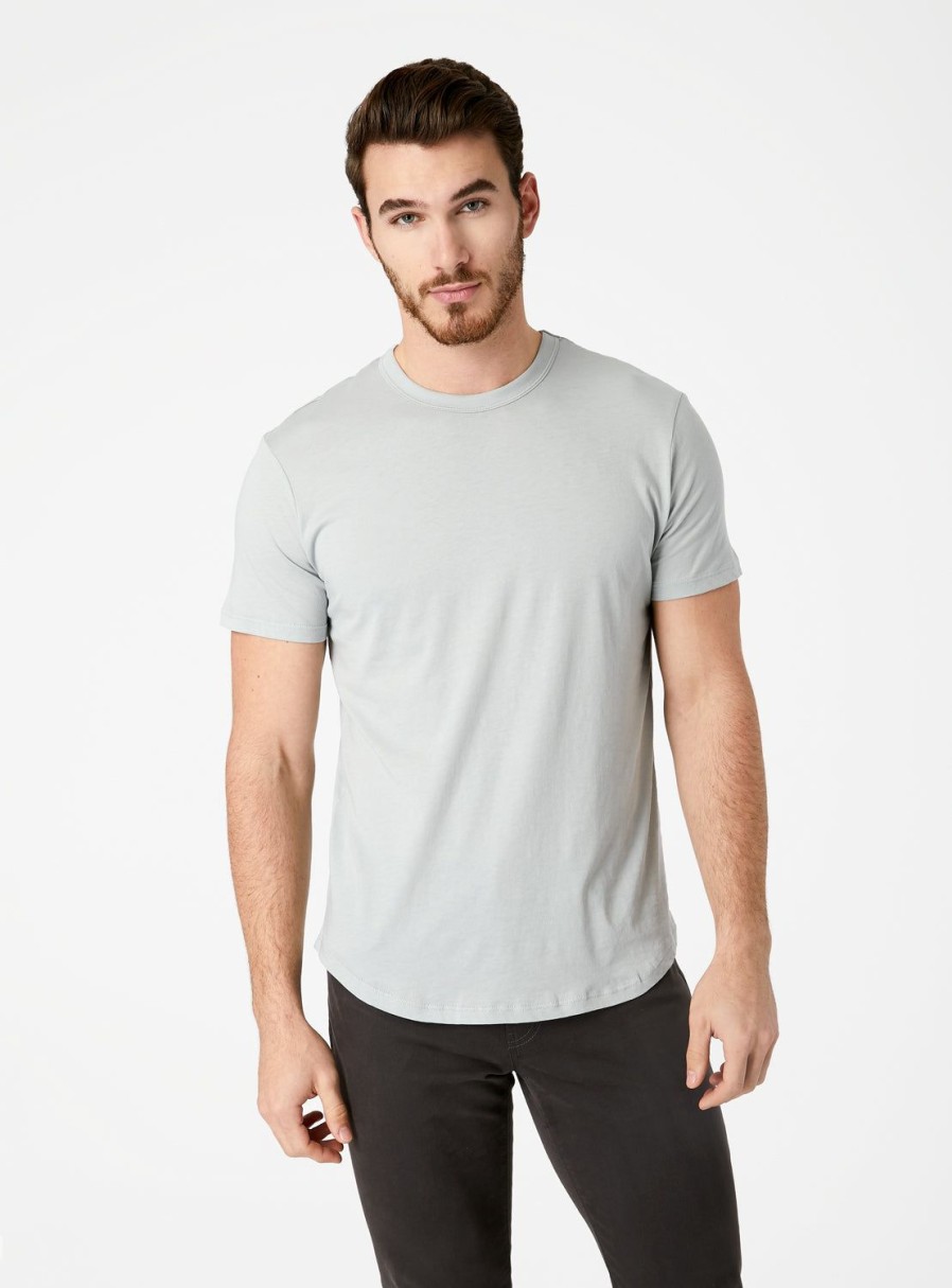 Men 7 Diamonds Tees & Henleys | Momento Curved Supima T-Shirt