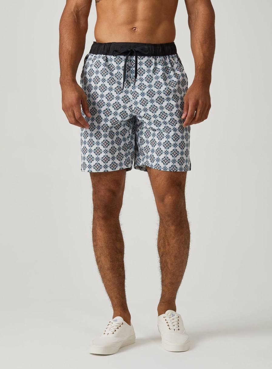 Men 7 Diamonds Shorts | Printed Core Active 7" Short