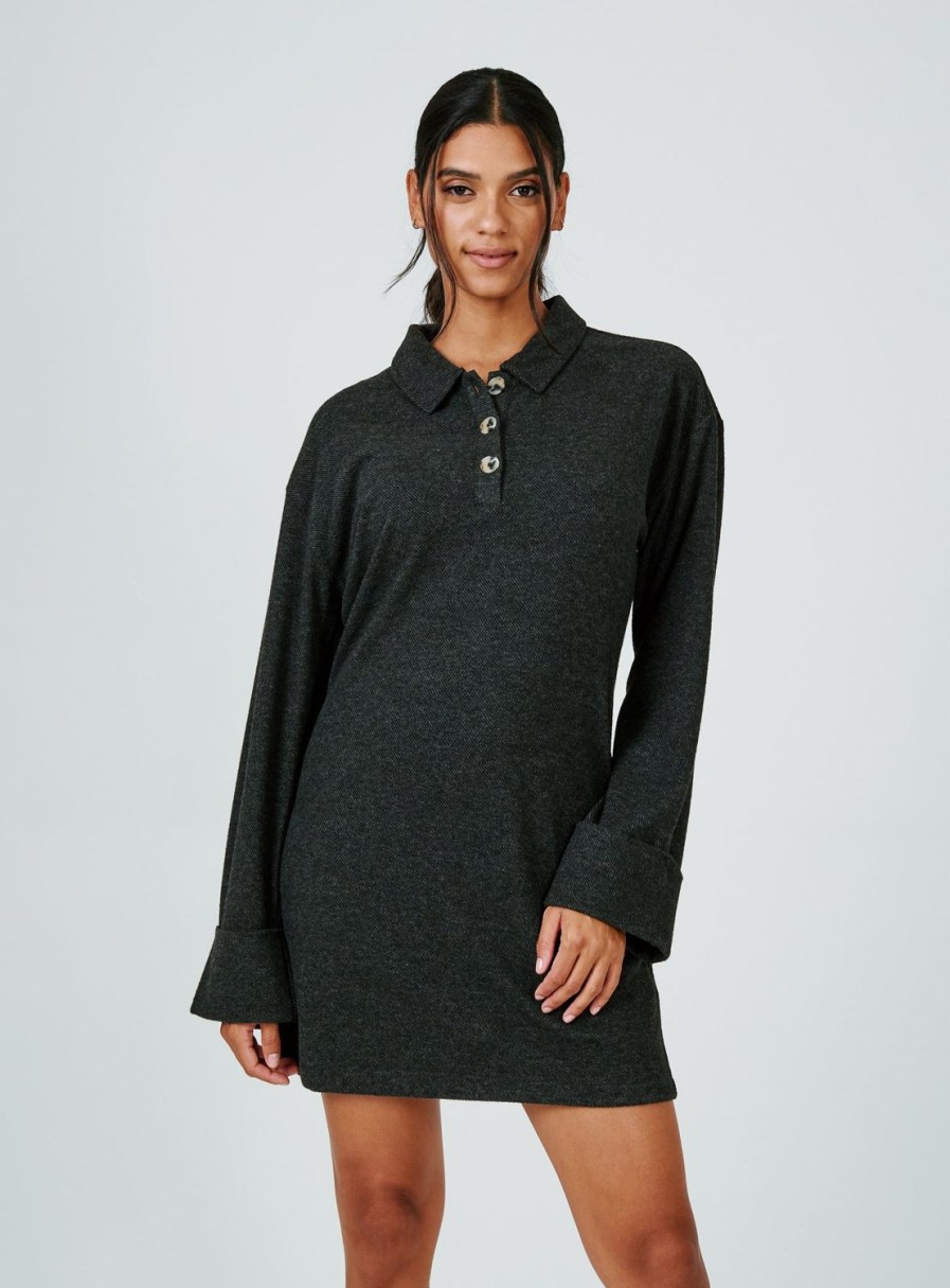 Women 7 Diamonds Mini | Generation Long Sleeve Dress