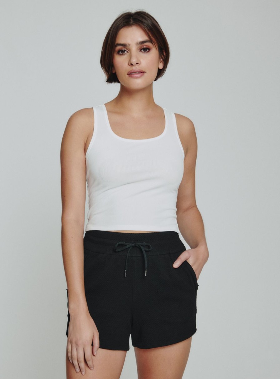 Women 7 Diamonds Tank | Core Ribbed Crop Tank