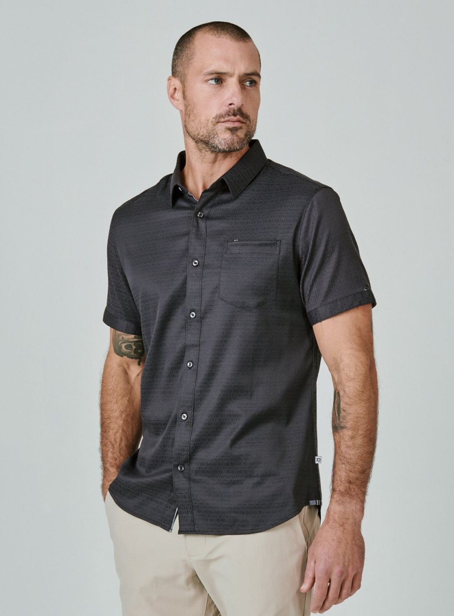 Men 7 Diamonds Short Sleeve | Pretzel Logic Short Sleeve Shirt