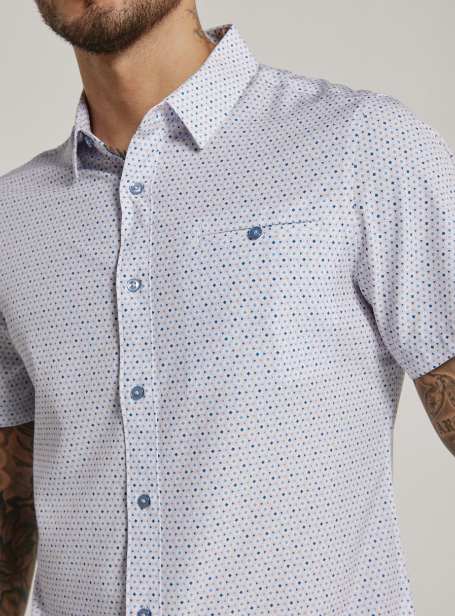 Men 7 Diamonds Short Sleeve | Ephraim Short Sleeve Shirt