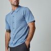 Men 7 Diamonds Short Sleeve | Venice Button Down Sweater