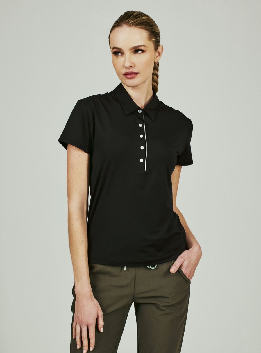 Women 7 Diamonds Short Sleeve | Sade Polo